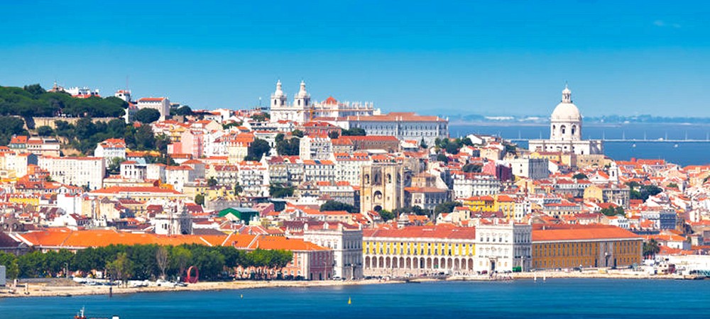 Vista Panorâmica da cidade de Lisboa, Portugal