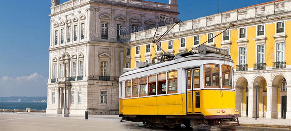 Famosos bondes elétricos de Lisboa