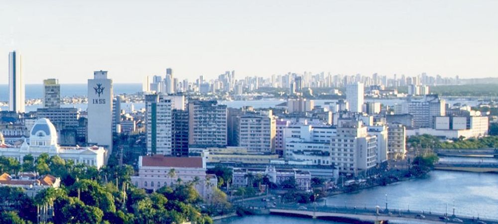 Ilha do Recife e ao longe Boa Viagem